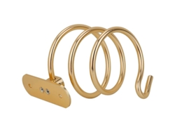 2026-soporte Para Secador De Pelo De Pared, Soporte De Aluminio Con Agujero Para Hotel, Baño, Peluquería, Duradero Y Ligero