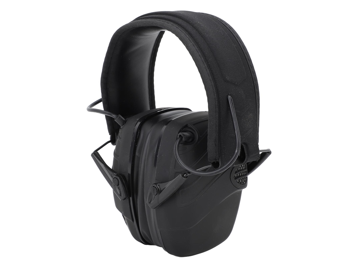 2026-auriculares De Tiro Electrónicos Abs Protector Auditivo Reducción De Ruido Para Tiro Al Aire Libre Caza Práctica Negro