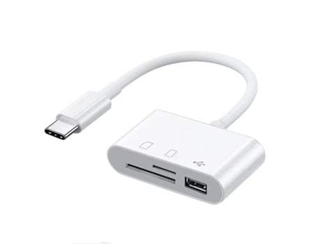 Adaptador USB Ca Sd/Micro Sd/Usb 3,0 lector de tarjetas Sd 3 en 1 lector de tarjetas de memoria Tf para dispositivos tipo C como Samsung Huawei MAOYI