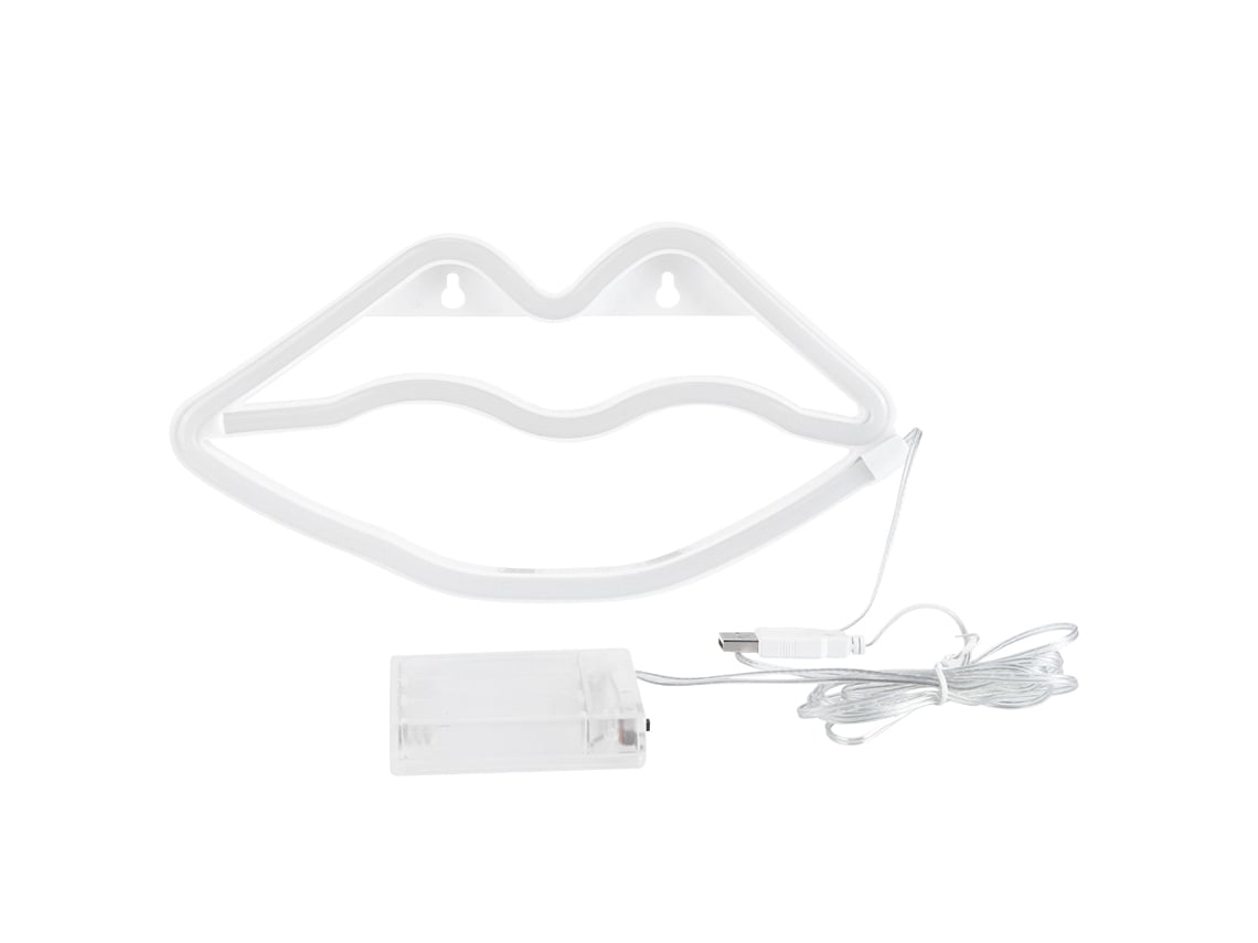2026-luz Led En Forma De Labios Bonita Para Decoración De Cumpleaños, Boda, Fiesta, Dormitorio Y Día De San Valentín