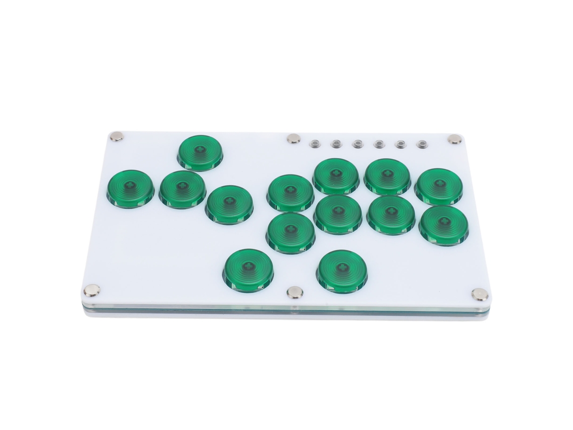 Controlador Arcade De Todos Los Botones Arcade Fighting Stick De 14 Teclas Arcade Stick De Todos Los Botones Con Funciones Turbo Rgb Personalizadas C