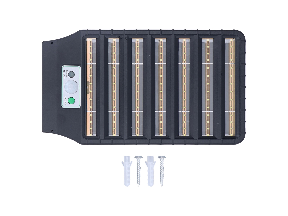 Farola Solar Ip65, 3 Modos, 98 Led, 2200 Lúmenes, Sensor De Movimiento, 100 W, Apliques Solares Para