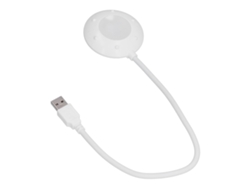 Lámpara de escritorio flexible con luz LED de lectura de forma única con USB para el cuidado de los ojos