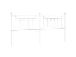 Cabecero de repuesto 193 cm Metal Blanco MAISON EXCLUSIVE