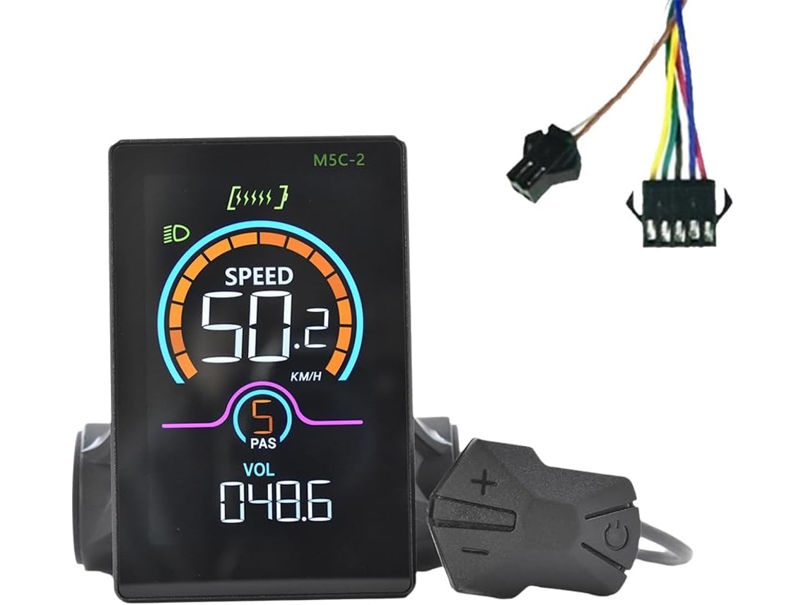 Pantalla LCD Bluetooth para velocímetro de bicicleta y patinete eléctrico SFUSHOS
