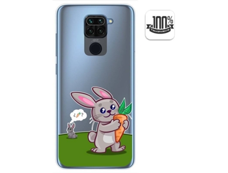 Carcasa Xiaomi Redmi Note 9 TUMUNDOSMARTPHONE Conejo Multicolor