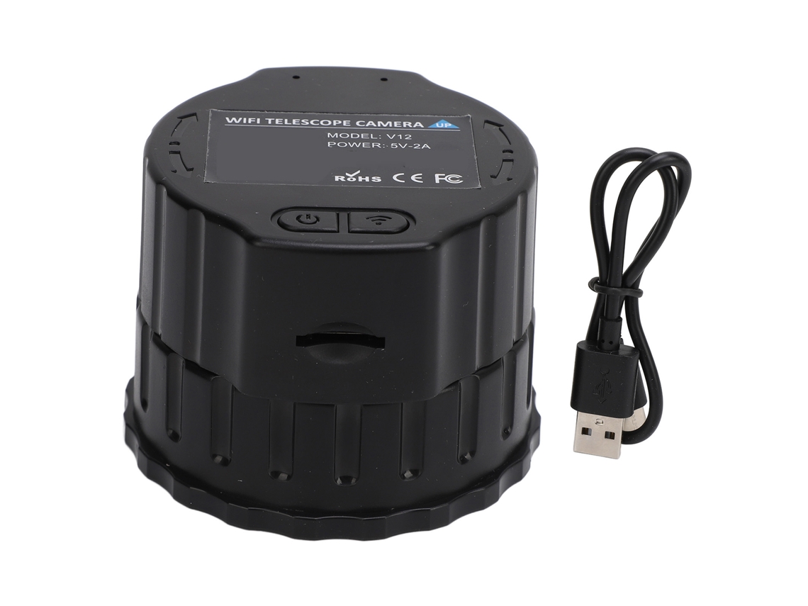 Ocular Electrónico Wifi 2k 4mp Hd Para Astrofotografía Observación Planetaria Aves Visión Remota Con Móvil
