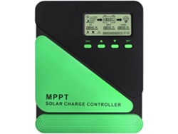 Controlador De Carga Solar Mppt - Regulador D50 Para Panel De 12 V Y Batería De 24 V