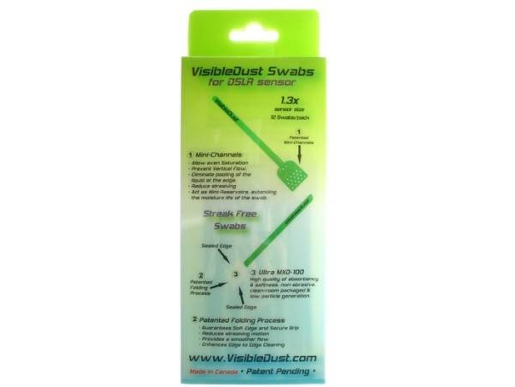 Kit de limpieza VISIBLEDUST VT 72002