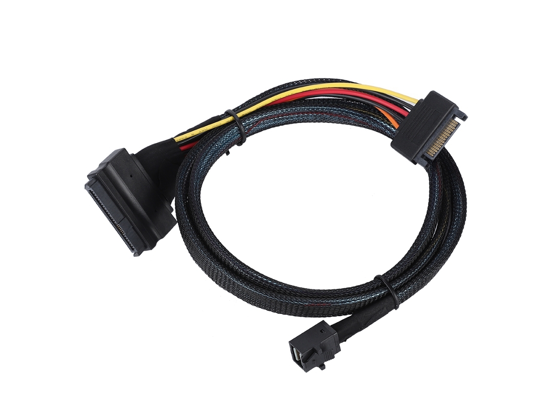 Cabledeconn Cable De Transmisión De Datos Mini Sas36p Hd8634 A Mini Sas8639 15p