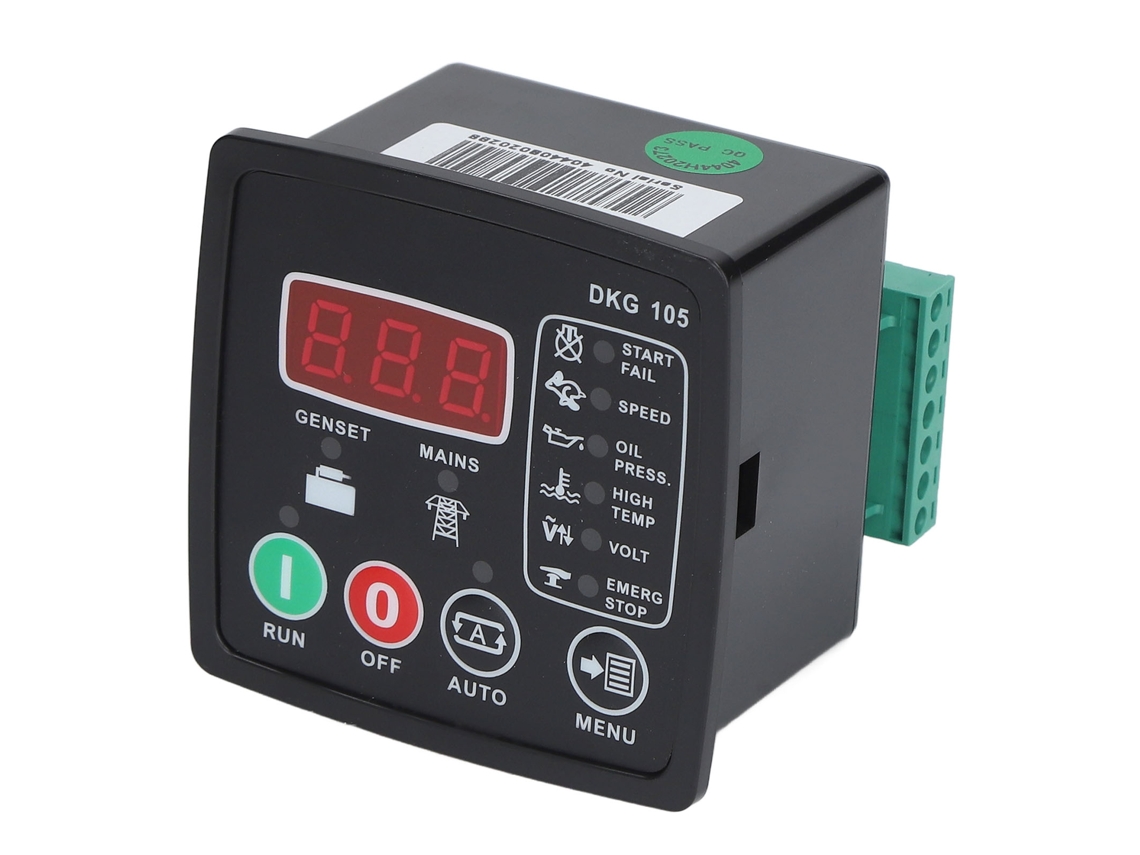 Controlador de motor para generador diésel/gasolina con módulo de panel de arranque/parada automático