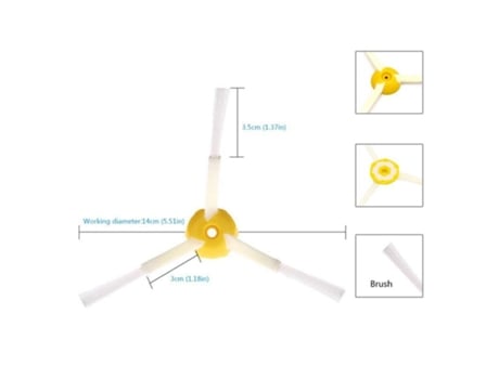 Reemplazar piezas del kit de cepillos accesorios para iRobot Roomba serie 800 805 860 861 870 871 880 885 890 900 960 980, un juego de 18