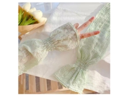 Guantes de algodón y gasa de verano con mangas de protección solar de seda helada del sudeste asiático