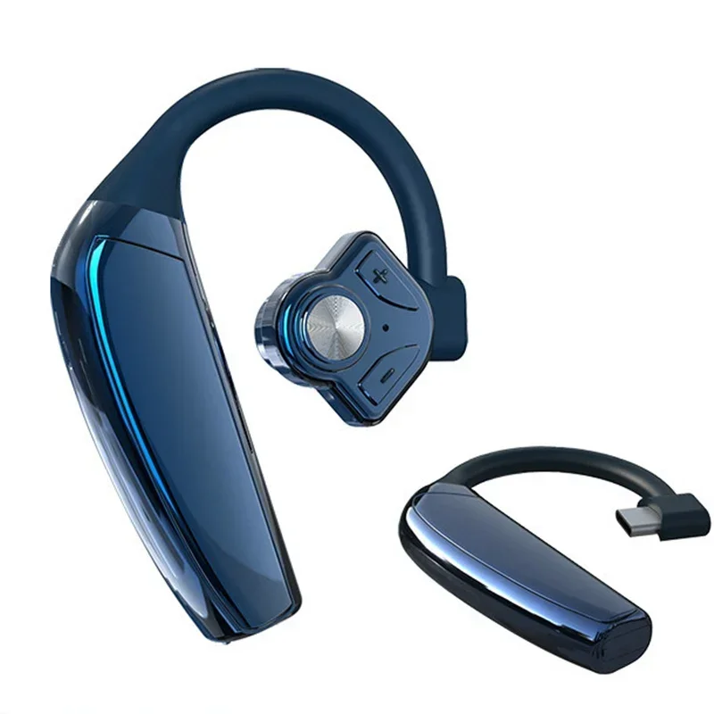 Auriculares Bluetooth 5.0 (azules Con Doble Batería), Auriculares Bluetooth Con Doble Batería