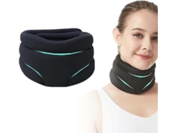 Collarín cervical antirronquidos para dormir con soporte y alivio del dolor de cuello, espuma suave.