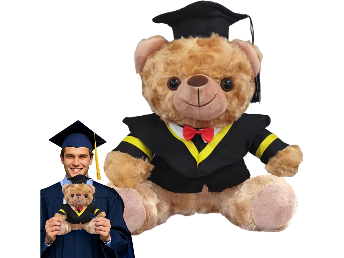 Peluche Diplômée, En Peluche Para Diplômé Duniversité, El Nuestro En Peluche Con Guirnalda Lumineuse Para Gokoco