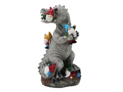 Estatua de dinosaurio para exteriores, ideal para el jardín.