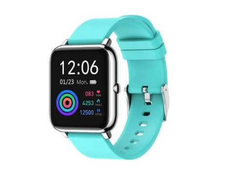 Reloj inteligente para mujer, reloj deportivo con pantalla táctil de 1,4, rastreador de actividad física con monitor, podómetro (azul claro) VEANXI...