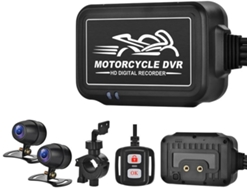 Cámara Dual Impermeable De 1080p Para Motocicleta, Ideal Para La Práctica De Motocross.