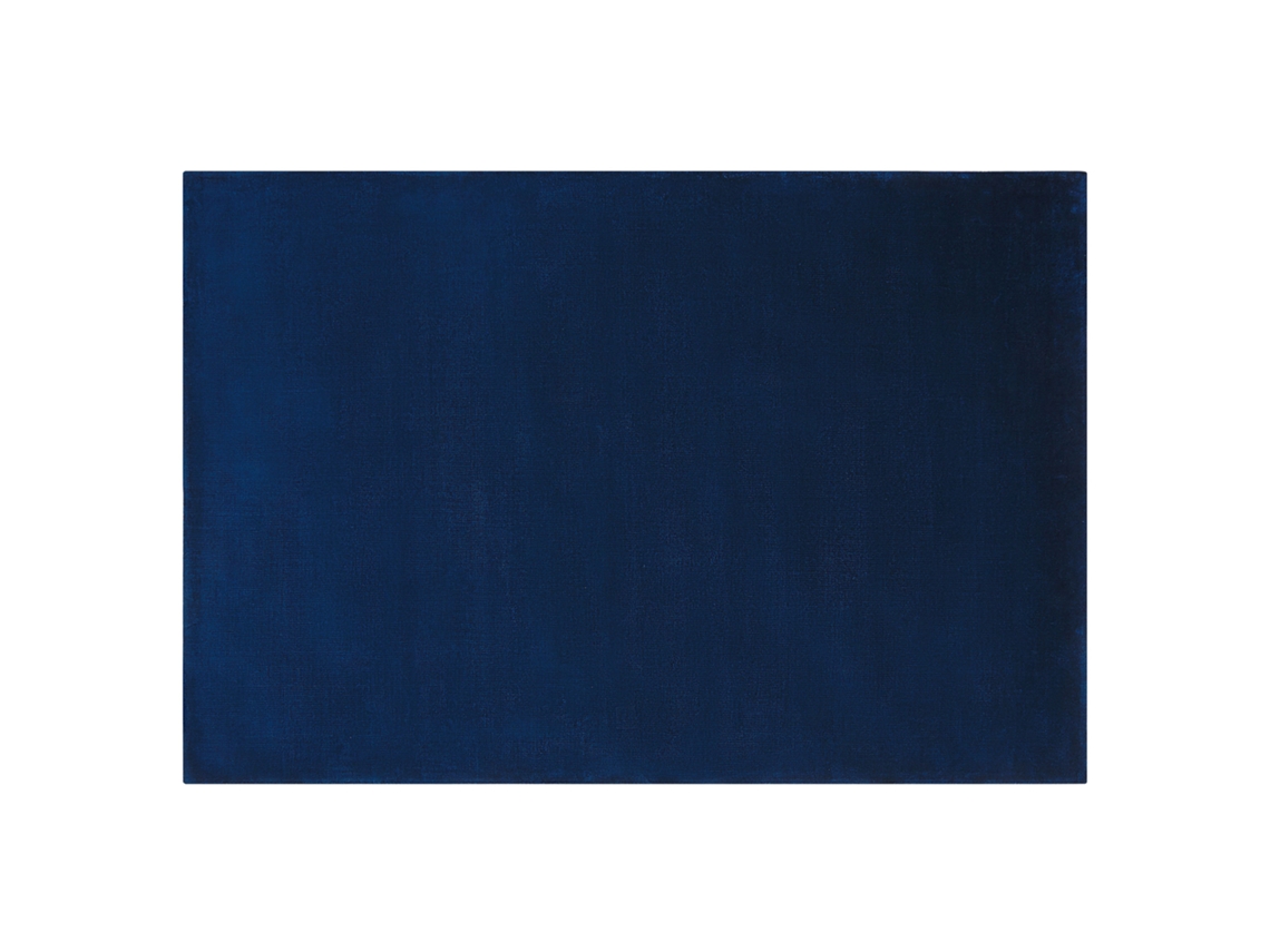 Alfombra de pelo corto BELIANI Gesi ii de Viscosa Azul 140x200