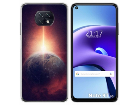 Carcasa Xiaomi Redmi Note 9T 5G TUMUNDOSMARTPHONE Dibujos Multicolor