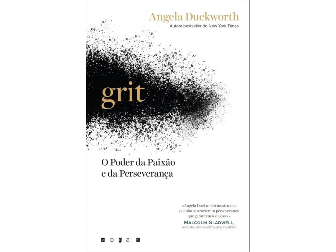 Libro Grit O Poder da Paixão e da Perseverança de Angela Duckworth (Portugués)