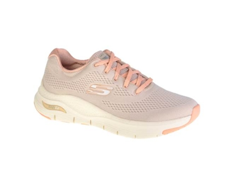 Zapatillas Deportivas SKECHERS (Beige - Material Sintético - 35,5)