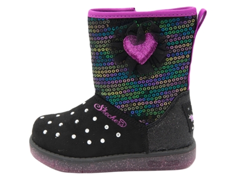 Botas de Niños para Deporte SKECHERS Twinkle Toes Glitzy Negro (shoes//eu/21)