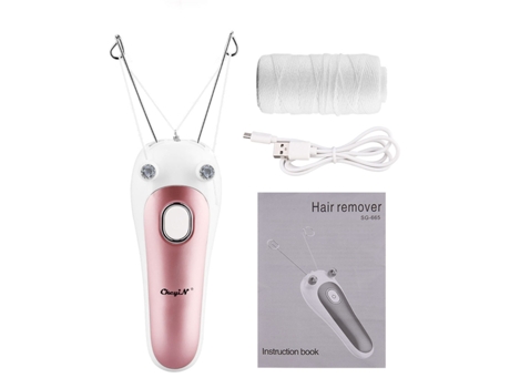 Depilador Eléctrico Facial Hilo de Algodón para Mujeres