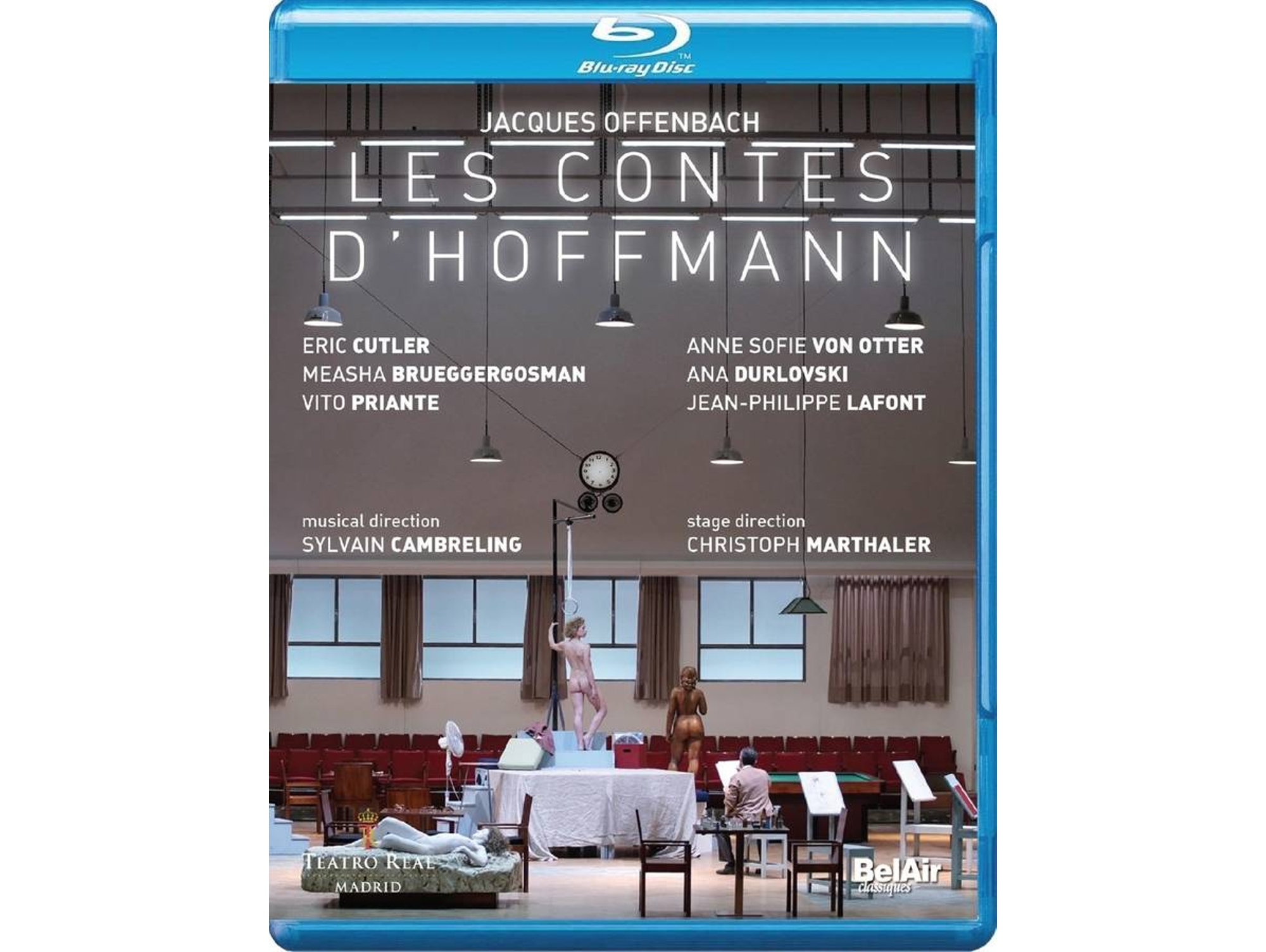Blu-ray Video Cambreling/Choeur & Orch.Du Teatro Real Madrid - Les Contes D'Hoffmann (1 CDs)