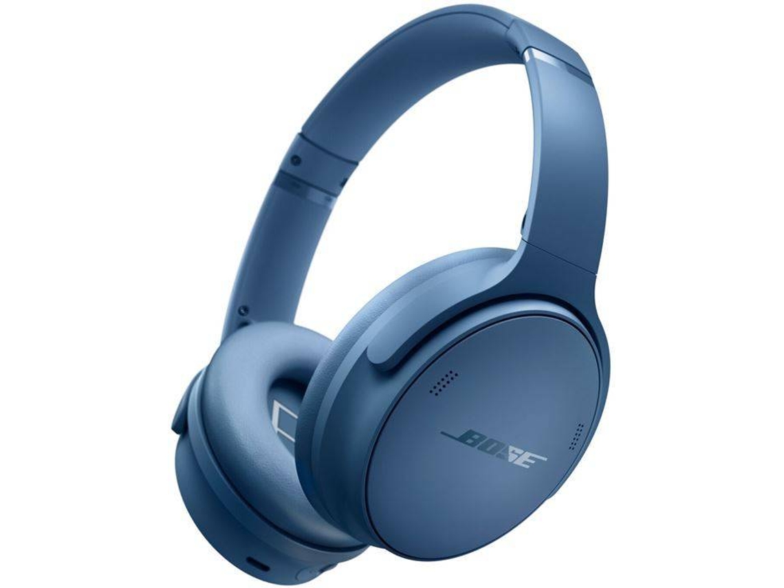 Auriculares Bluetooth BOSE QC (Over Ear - Micrófono - Noise Cancelling - Azul)