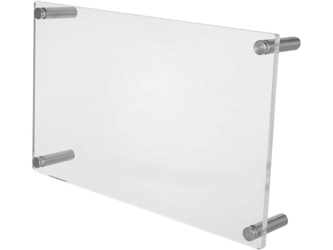 Besportble Soporte De Ordenador Garneck Acrílico Transparente Con Patas Desmontables Y Almacenamiento