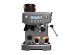 Cecotec Cafetera Express Barista Power Espresso 20 Barista Steel &amp; Grind. 2200w, 20bares, Molinillo Cónico, 2.1l Depósito Agua
