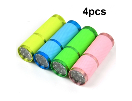 Flashlight, Small Glow Flashlights with 9 LED Lights, Portable Light Nail Dryer for Nail Gel