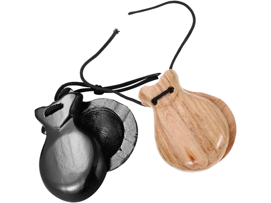 Instrumentos De Percusión De Madera De 2 Piezas Para Adultos, Accesorios Tradicionales Para Fiestas