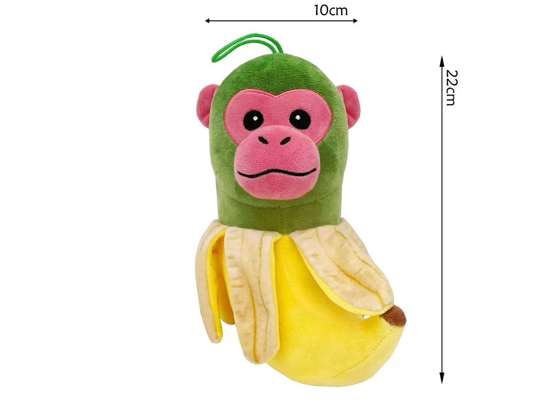 Peluche De Tiburón Tungtungsahur Y Tralalo, Colección Italiana, Bonito Diseño Plátano