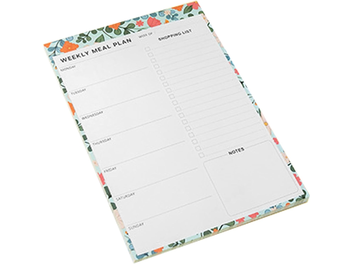 Imán De Nevera Potente, Bloc De Notas De Cocina Con 60 Hojas Desprendibles, 17 X 25 X 0, 9 Cm