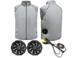 Cojete Refrescante Eifson Com Ventilador Integrado Para Verão (cinza Claro, Xl)