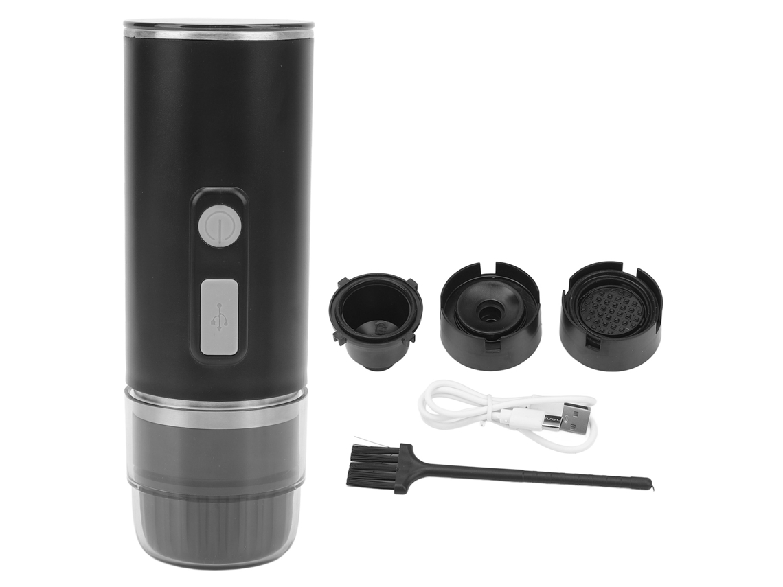 Cafetera Portátil Automática Recargable Para Viajes, Camping, Oficina Y Hogares Pequeños.