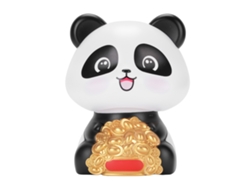 Ats-figura De Panda Nodriza Solar Para Tablero De Coche Decoración De Suerte Ojo Abierto Ornamento Infantil Hogar