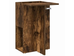 Mesa auxiliar de roble ahumado 35 x 40 x 55 cm MAISON EXCLUSIVE