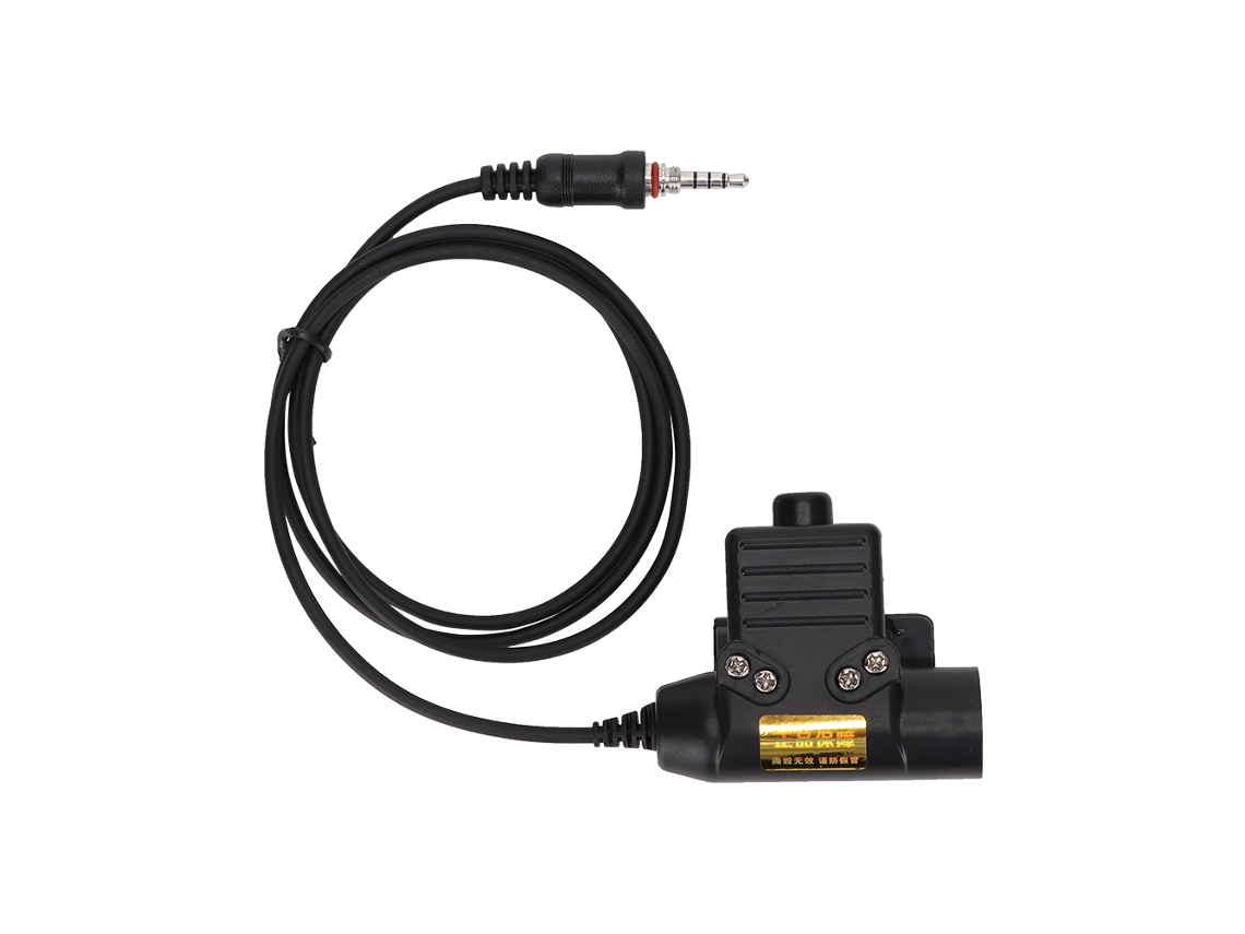 Adaptador PTT para Yaesu 6r/7r Tornillo de 3,5 mm Nexus U 94a 7r
