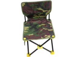 Taburete Plegable Portátil Healeved Azul, Acampar Camping Barbacoa Aire Libre