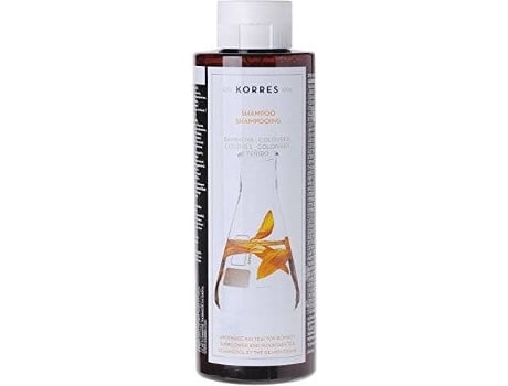 Champú KORRES Sunflower And Mountain Tea (250ml)