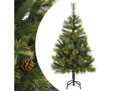 MAISON EXCLUSIVE - Árbol de Navidad artificial con piñas 150 cm