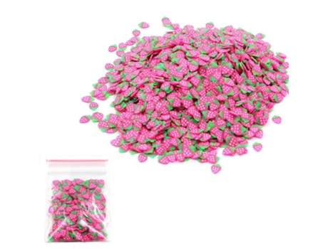 Rebanadas de fruta kit de adición de relleno de encantos de limo, limo esponjoso polímero diy nube limo decoración diapositiva masilla arcilla jugu...