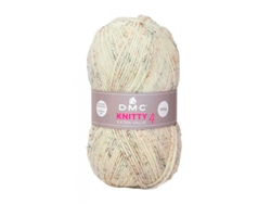 Hilo de La DMC Knitty4 8112/930 100G Branco Mesclado