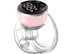 Sacaleches Eléctrico Portátil Con 3 Modos Y 9 Niveles Y Bajo Ruido Con Brida Rosa De 24 Mm Szsmart