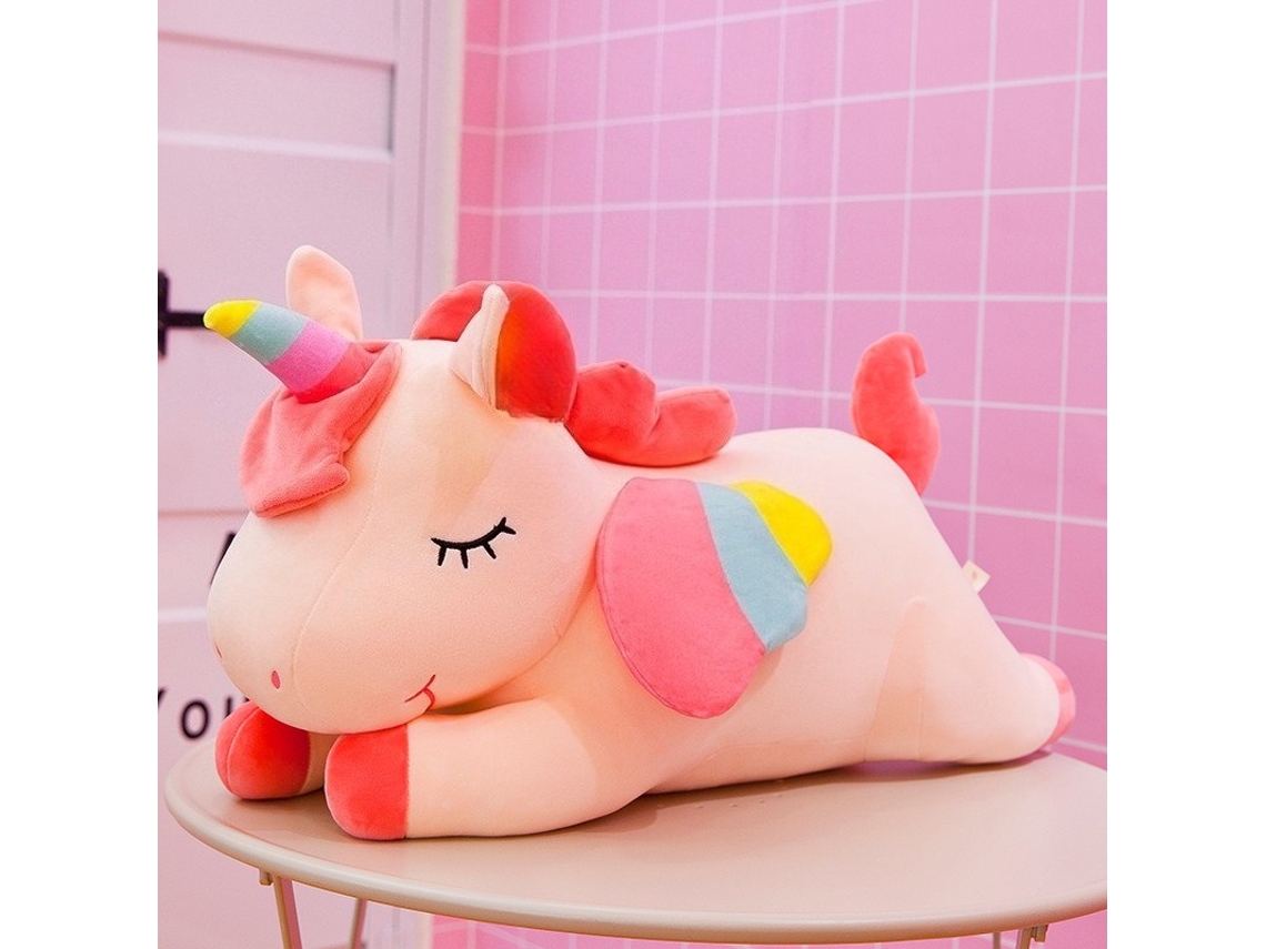 Muñeco De Unicornio, Almohada De Peluche Suave, Lindos Juguetes De Peluche, Regalos Para Niños (Rosa/40 Cm). GERTIZ