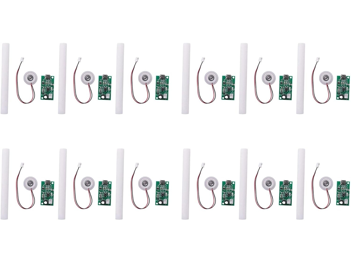 Placa Atomizadora De Pulverizador De Niebla De 12 Piezas Con Módulo Humidificador Usb 5